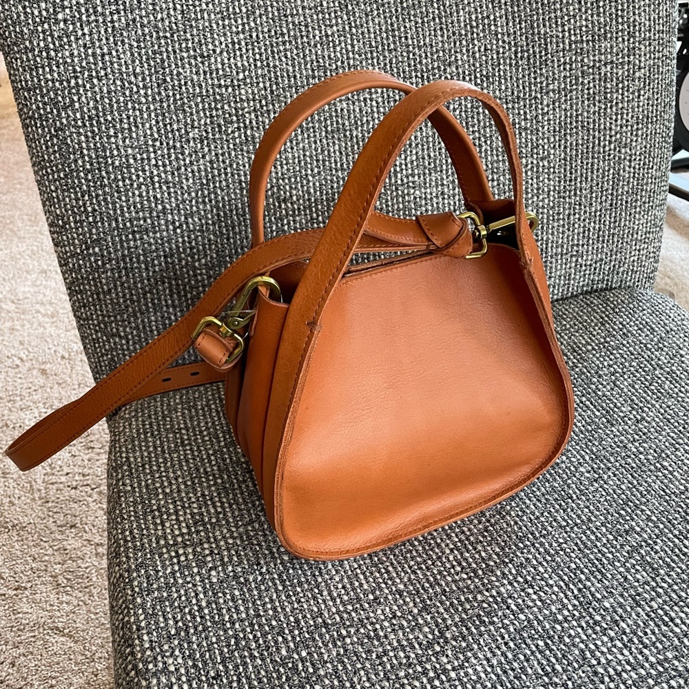 Madewell Sydney Crossbody Bag, Burnished Caramel Color